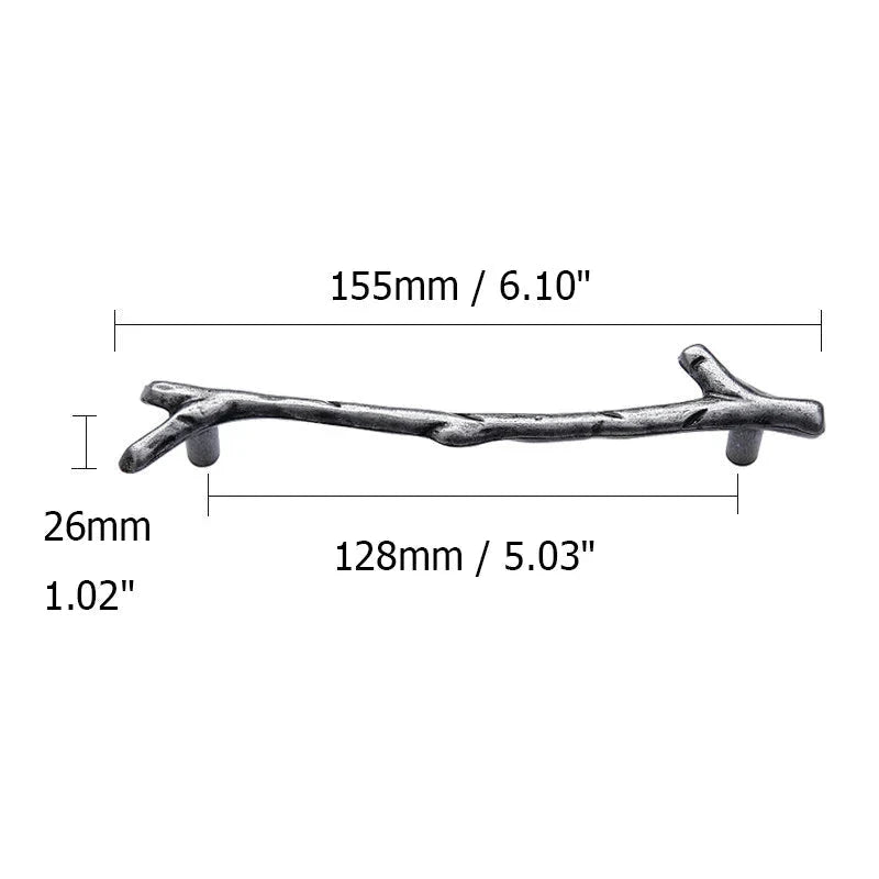 Tree Branch Cabinet Handles Kitchen Furniture Hardware Drawer Pulls by Bowlift