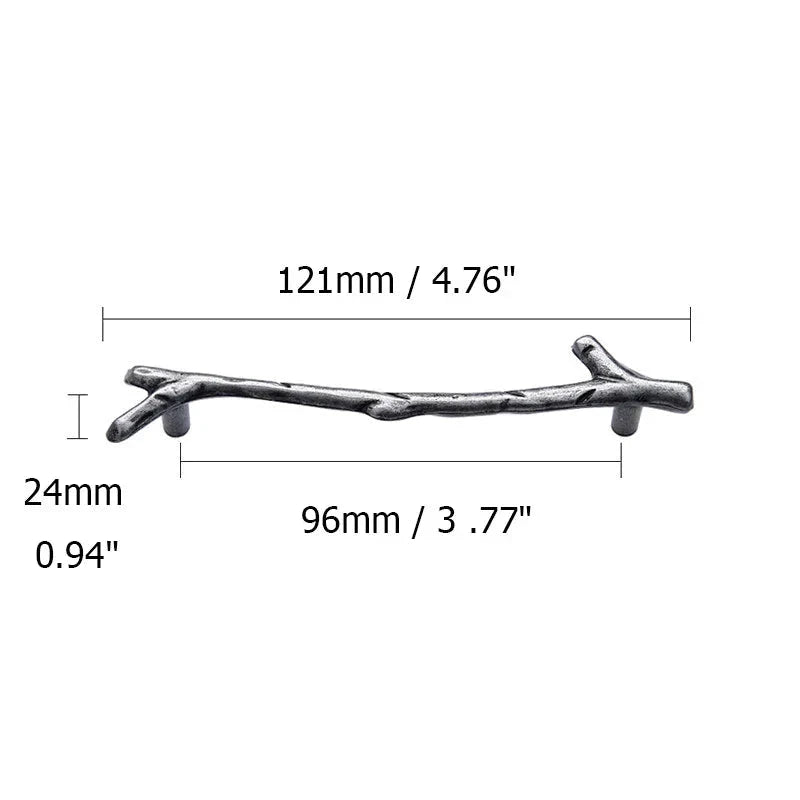 Tree Branch Cabinet Handles Kitchen Furniture Hardware Drawer Pulls by Bowlift