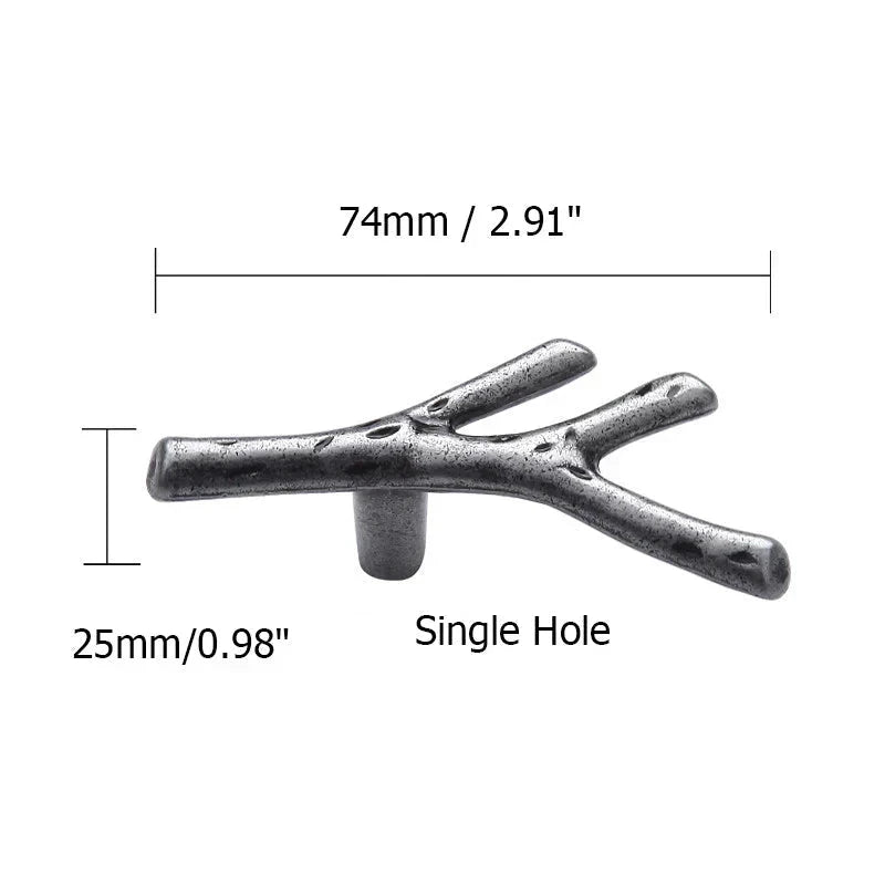 Tree Branch Cabinet Handles Kitchen Furniture Hardware Drawer Pulls by Bowlift