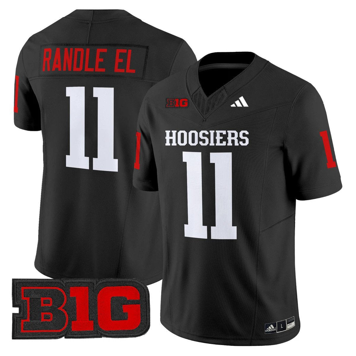 Randle El Jersey #11 Indiana Hoosiers 2025 Limited Stitched Black by My Store