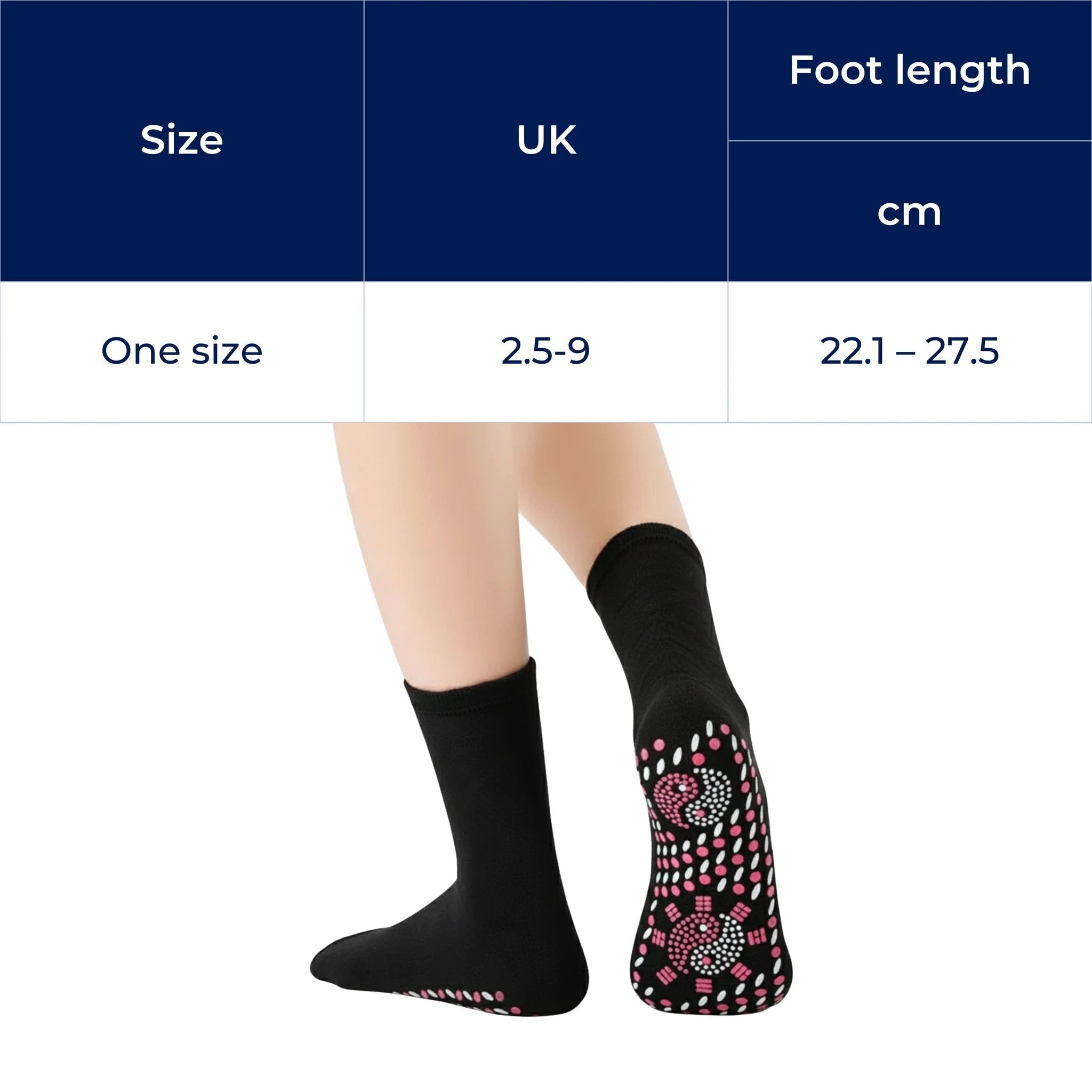 Heating Socks – Magnetic Therapy – Breathable Slimming Thermal Socks for Cold Feet Relief – Boosts Circulation & Comfort Bowlift by Bowlift