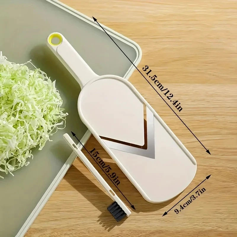 Ultra-Fine Vegetable Slicer Shredder Precision Salad Cutter Chopper by Bowlift
