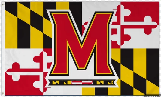 Maryland Terrapins Flag -UMD flag banner 3x5ft ,NCAA University of Maryland flag by flagsshop