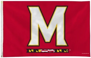 Maryland Terrapins Flag -UMD flag banner 3x5ft ,NCAA University of Maryland flag by flagsshop