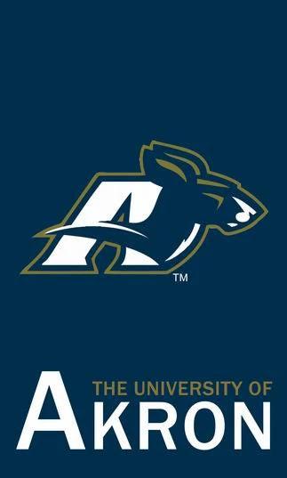 Akron Zips Flag 3ft x 5ft 100% Polyester NCAA The University of Akron Banner by flagsshop
