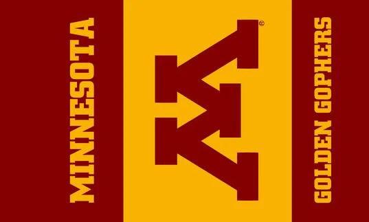 Minnesota Golden Gophers Flag NCAA University of Minnesota Banners 3x5ft 100% polyester by flagsshop