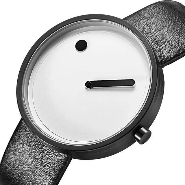IcoolGadgets Quartz watch men Luxury Casual Black Japan quartz watch Simple Designer Fashion clock male by BowLift