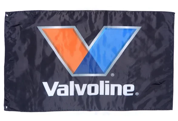 Valvoline Oil Racing Flag-3x5FT Banner-100% polyester by flagsshop