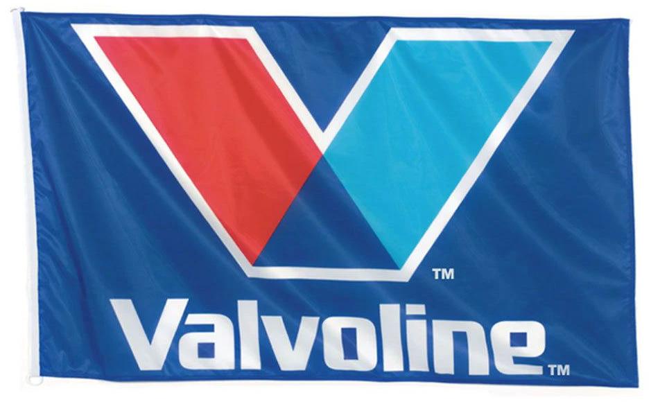 Valvoline Oil Racing Flag-3x5FT Banner-100% polyester by flagsshop