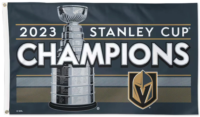 Las Vegas golden knights flag -3x5ft vegas golden knights Banner-100% polyester by flagsshop