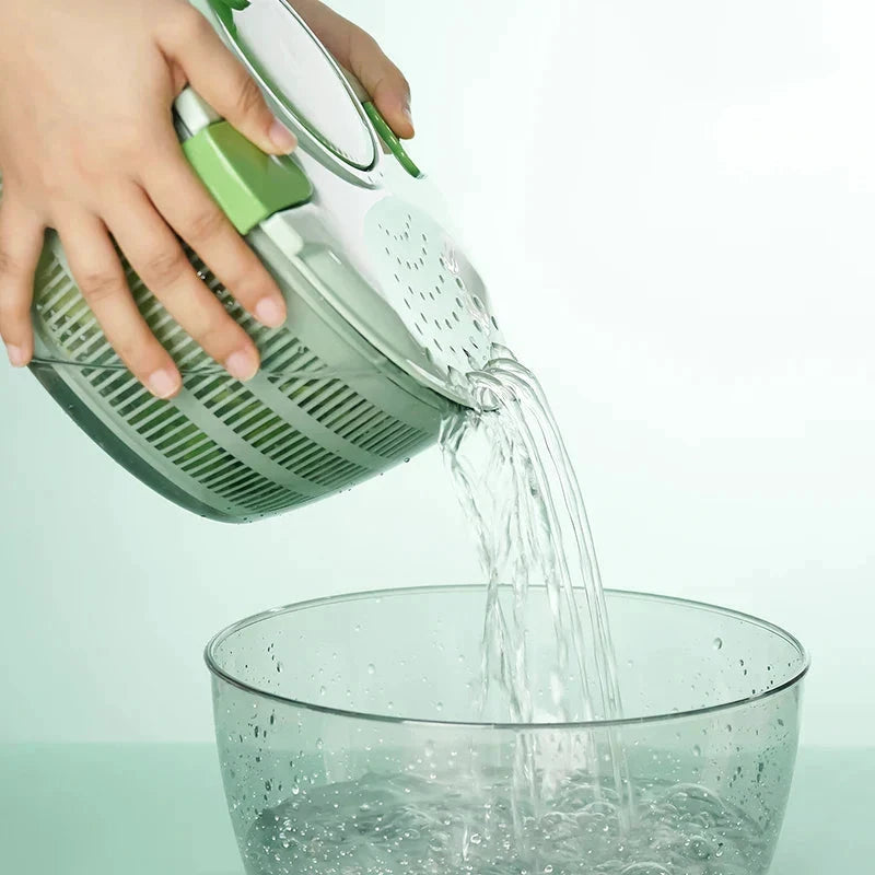 Vegetable Salad Spinner Washer Drainer Kitchen Strainer Tool by Bowlift