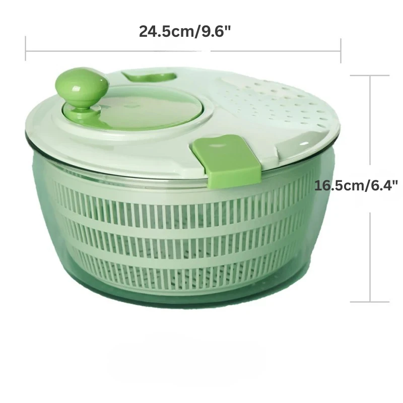 Vegetable Salad Spinner Washer Drainer Kitchen Strainer Tool by Bowlift