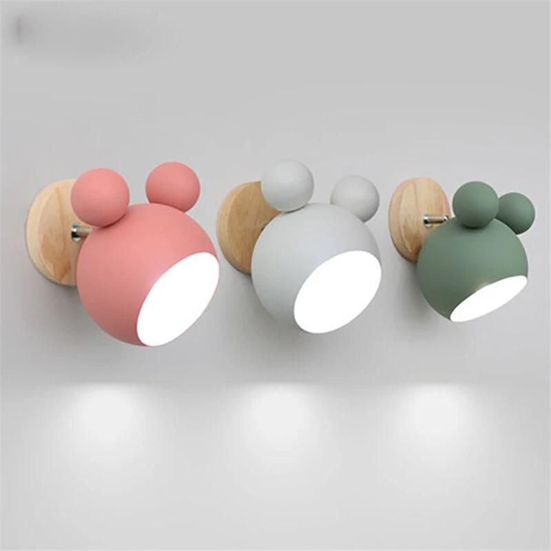 Glownest Modern LED Wall Light for Children's Room Bowlift by Bowlift