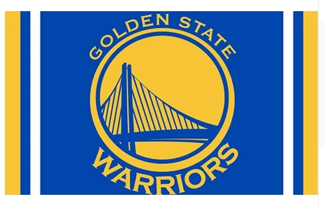 Golden State Warriors Flag-3x5FT Banner-100% polyester by flagsshop