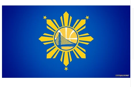 Golden State Warriors Flag-3x5FT Banner-100% polyester by flagsshop