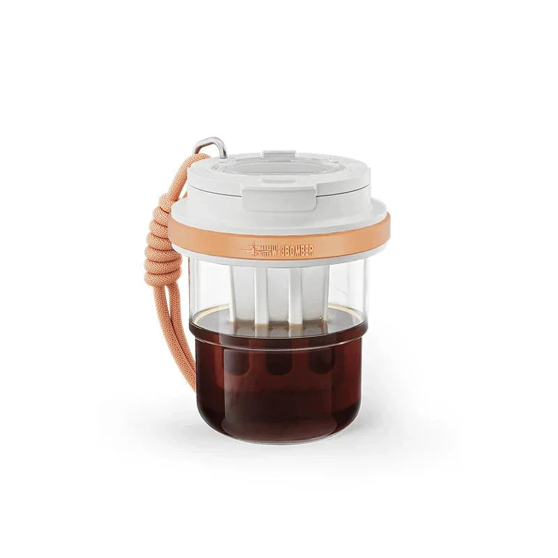Water Leak-Proof Ice Cool Portable Coffee Cup Travel Iced Coffee Mug by Bowlift
