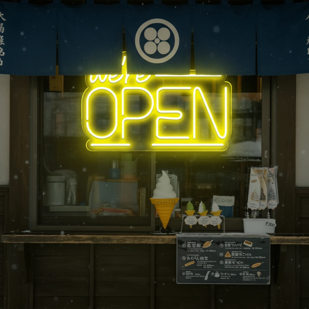 Open Neon Sign Business Shop Led Light Sign by Neonchics