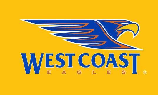 Westcoast eagles Flag-3x5ft Westcoast Banner-100% polyester by flagsshop