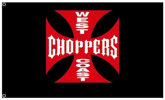 West Coast Choppers Flag- 3x5FT Banner-100% polyester by flagsshop