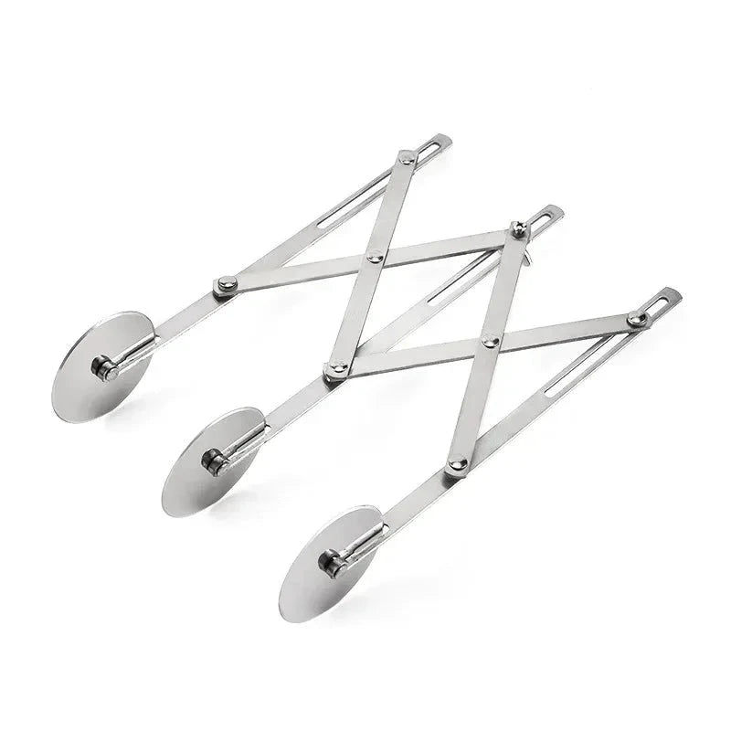 Wheel Dough Cutter Divider Stainless Steel Pasta Pastry Roller Tool by Bowlift