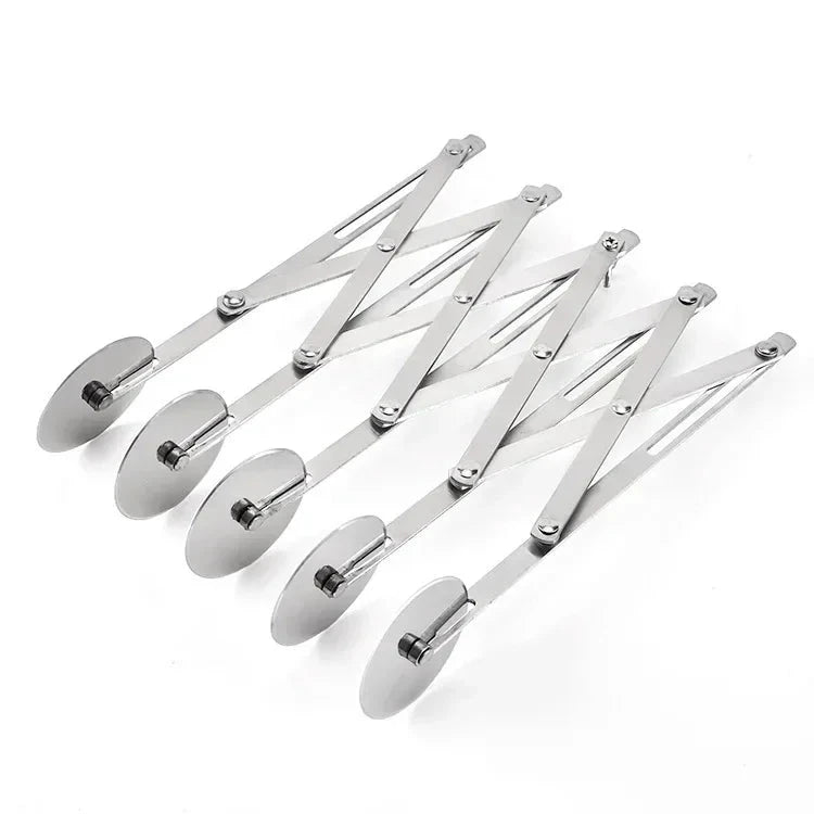 Wheel Dough Cutter Divider Stainless Steel Pasta Pastry Roller Tool by Bowlift