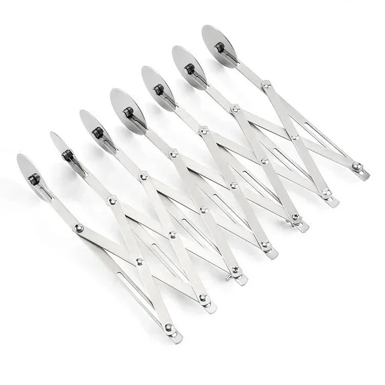 Wheel Dough Cutter Divider Stainless Steel Pasta Pastry Roller Tool by Bowlift