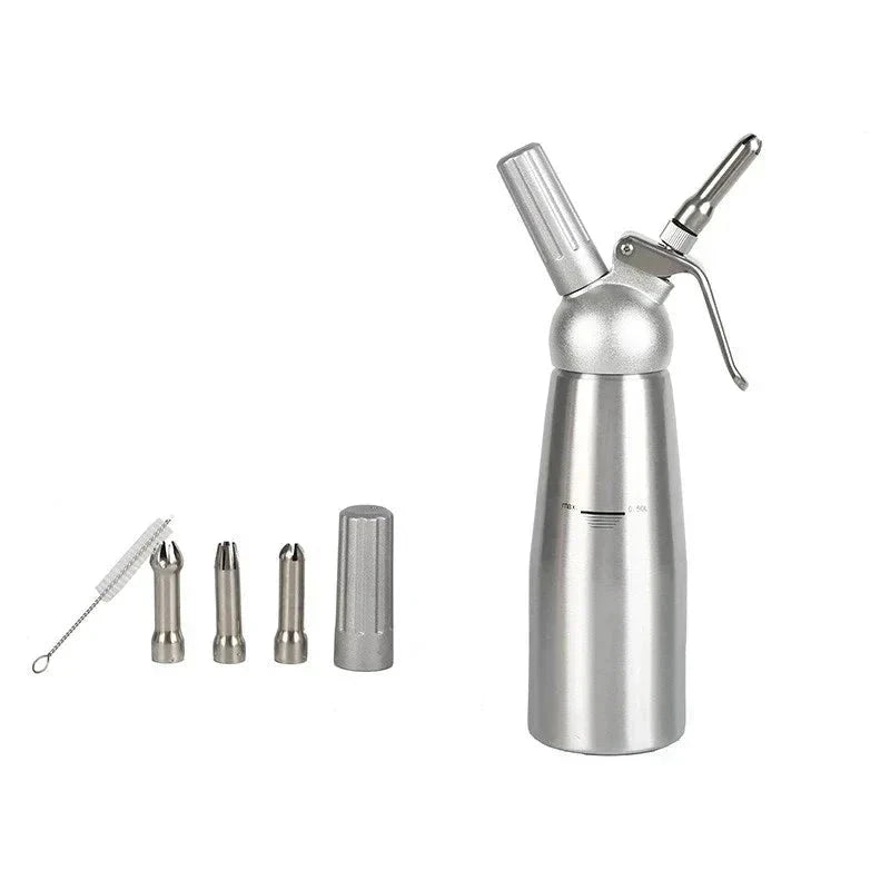 Whipped Cream Dispenser Stainless Steel Whipper Cake Piping Bottle by Bowlift