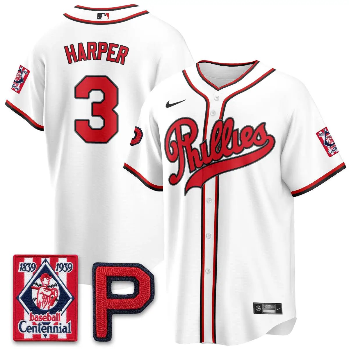 2026 Field of Dreams Stadium Edition - Stitched (2) by Philadelphia Phillies