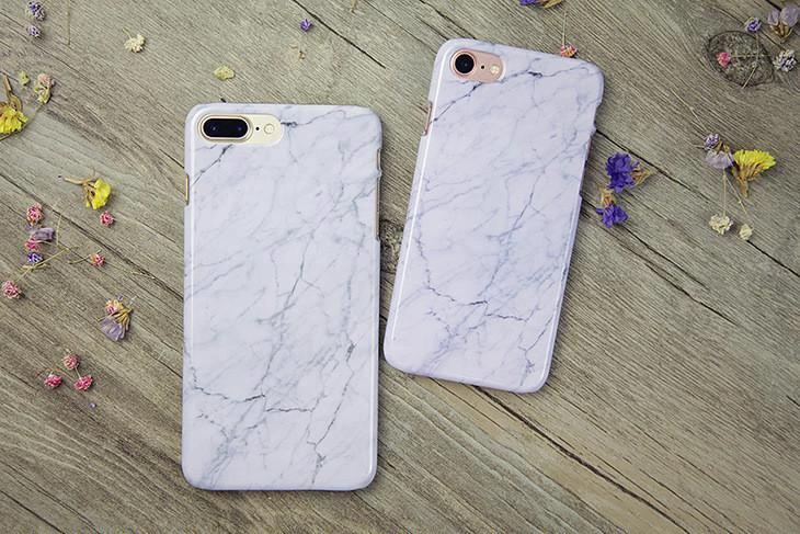 Milanese Marble iPhone Cases by Bowlift