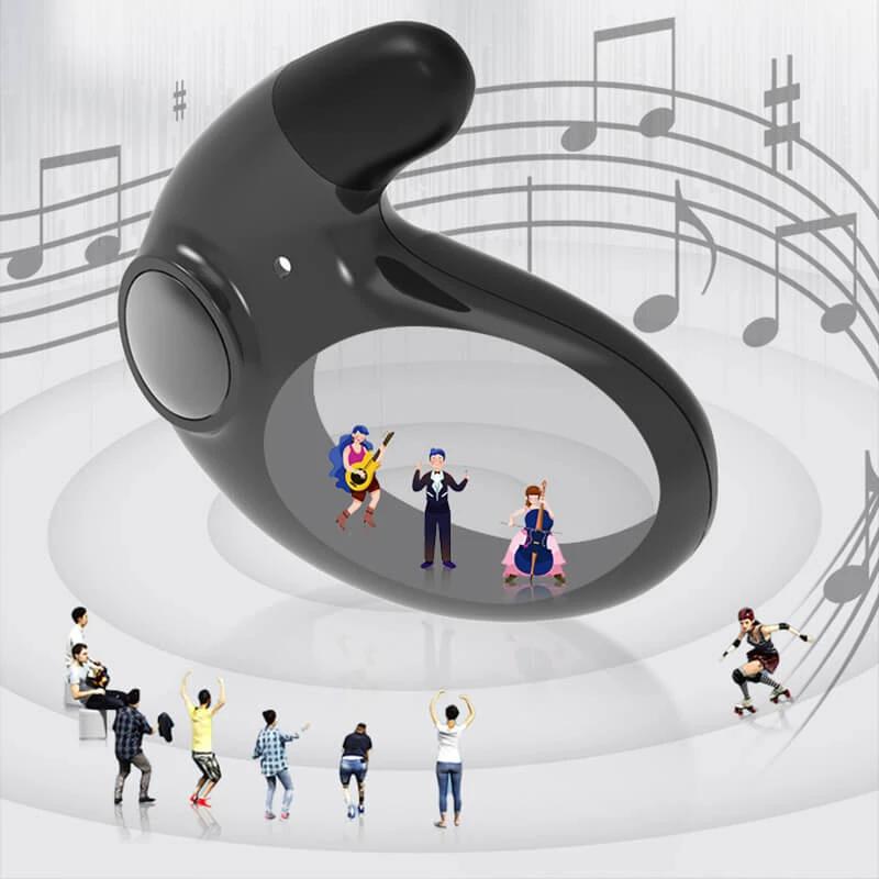 Invisible wireless sleep headphones Ipx5 waterproof by Bowlift