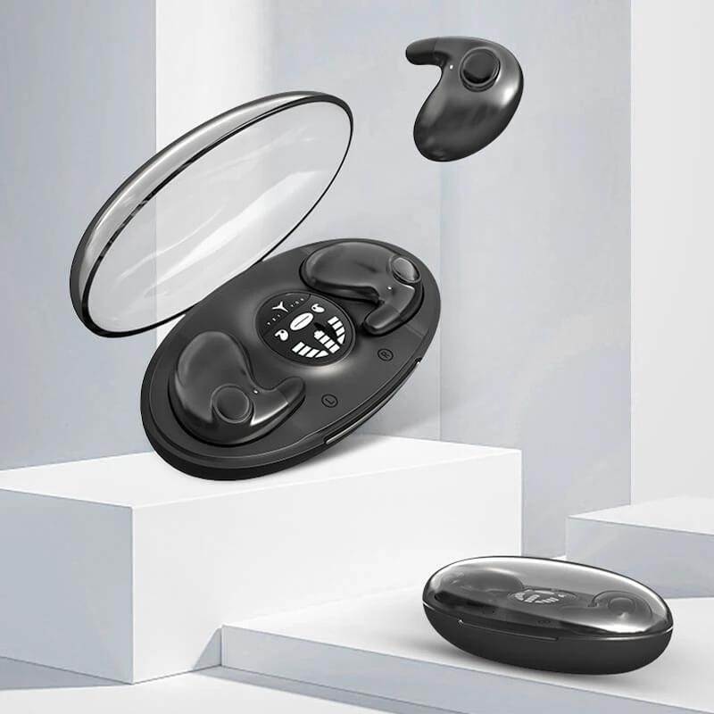 Invisible wireless sleep headphones Ipx5 waterproof by Bowlift
