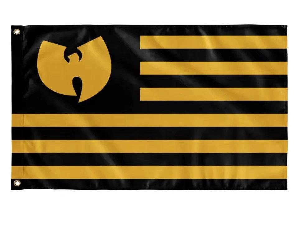 Wu Tang Clan Flag--3x5 FT World Scout Banner-100% polyester by flagsshop