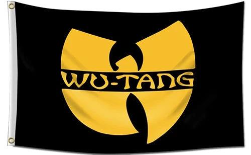 Wu Tang Clan Flag--3x5 FT World Scout Banner-100% polyester by flagsshop