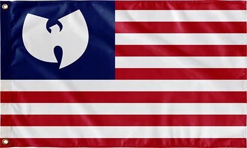 Wu Tang Clan Flag--3x5 FT World Scout Banner-100% polyester by flagsshop