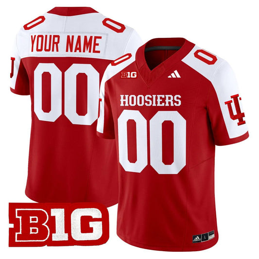 Custom Indiana Hoosiers Jersey Name, Number 2025 Limited Stitched Crimson Alter by My Store
