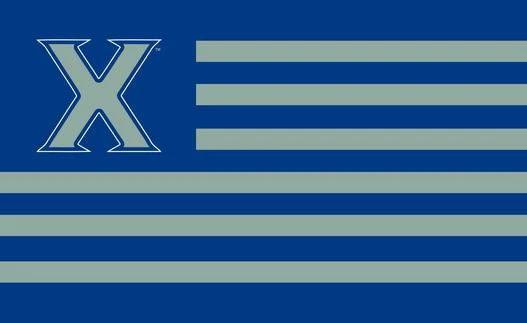 Xavier Musketeers Flag NCAA Xavier University 3ft x 5ft Polyester Banner Flying 150* 90cm by flagsshop