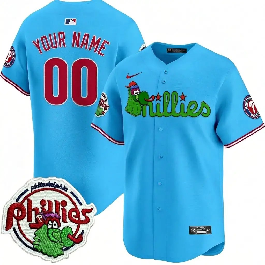 PP Phanatic Patch Vapor Premier Limited Custom Jersey V3 - All Stitched by Philadelphia Phillies