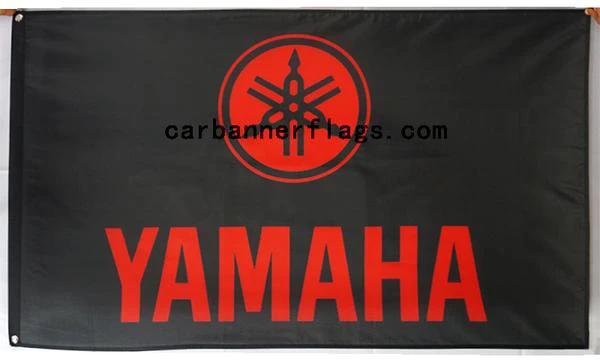 Custom Flags- Honda Flag & Yamaha Flag -3x5 FT-100% polyester by flagsshop