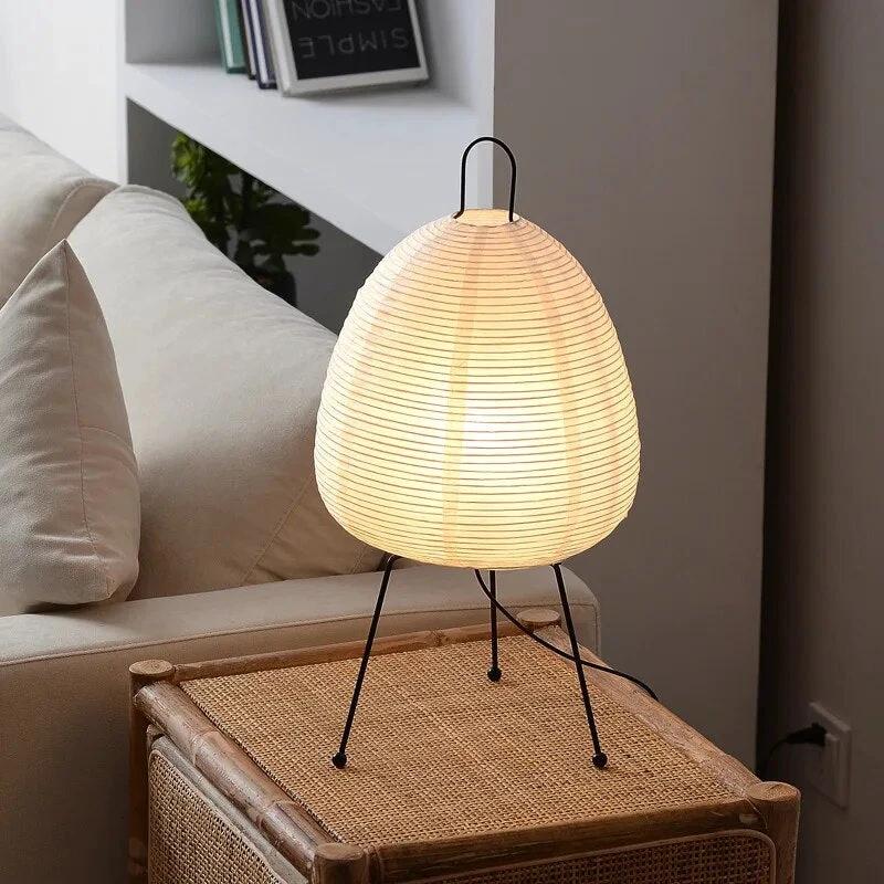 Schulte Japanese Rice Paper Lamp Bowlift by Bowlift