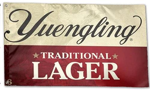 Yuengling Flag -3x5 FT Banner-100% polyester-2 Metal Grommets by flagsshop