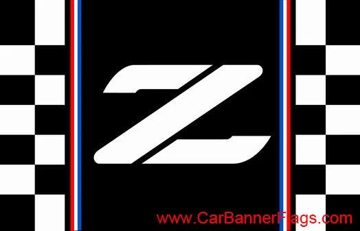 Z Flag-Nissan Datsun Z Car Racing Banner-3x5 FT-100% polyester-2 Metal Grommets by flagsshop