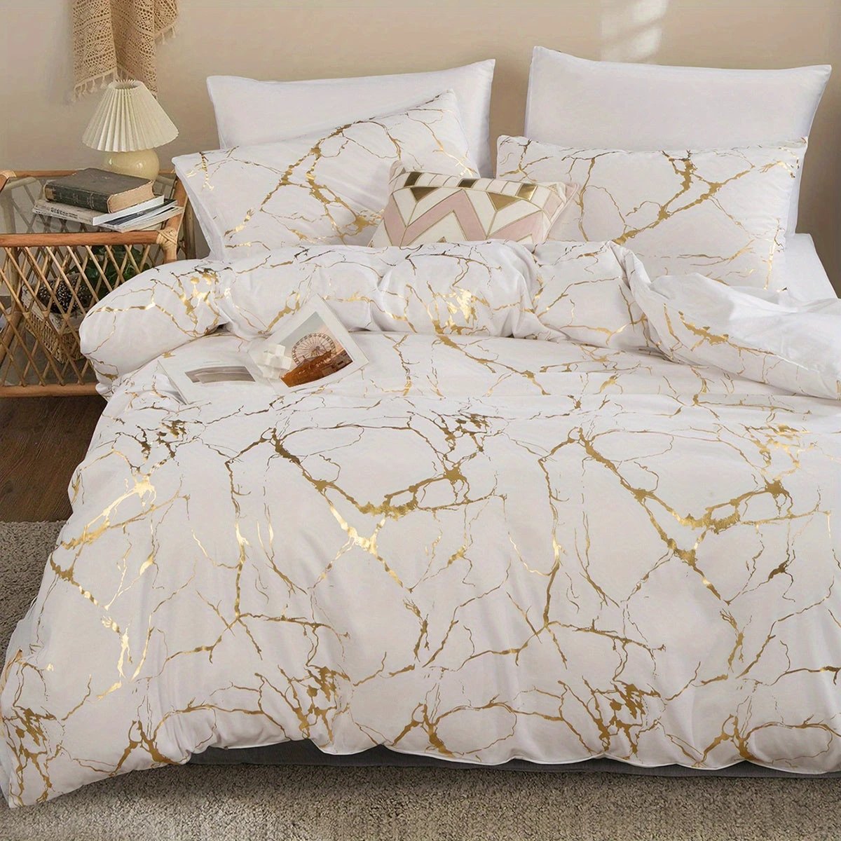 Luxury Silk Soft Duvet Cover Set – Elegant & Comfortable by BowLift