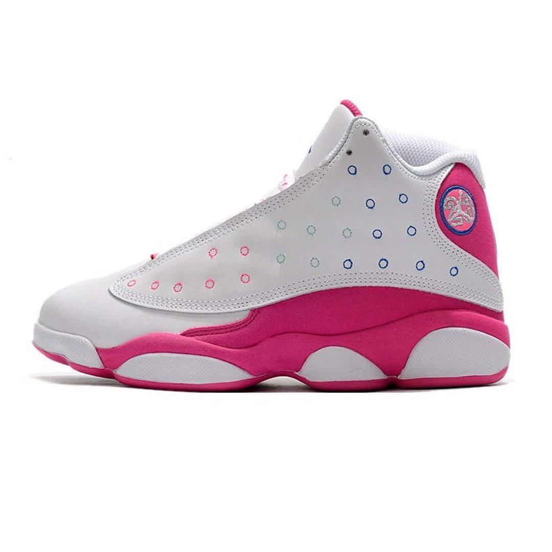 Air Jordan 13 White Pink Blue by Air Jordan