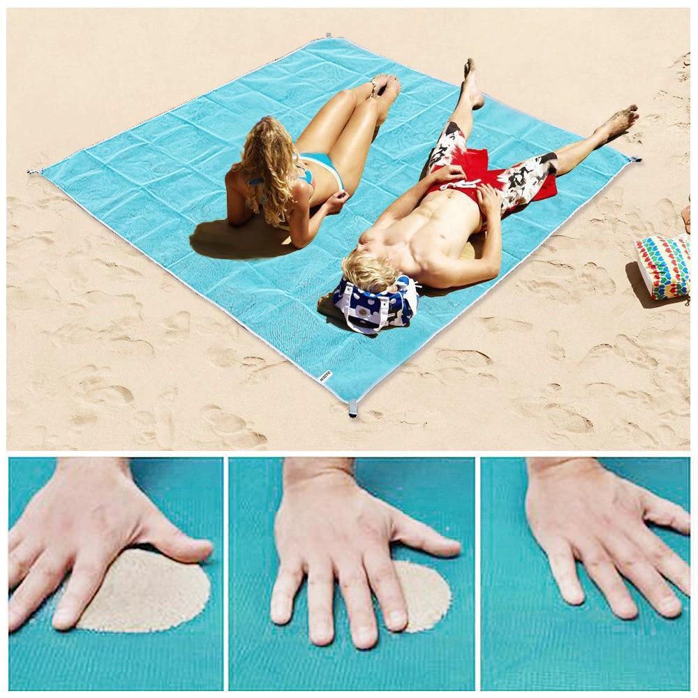 XXL Sand-free Beach Towel | Sand Sheet | 200x200 by BowLift