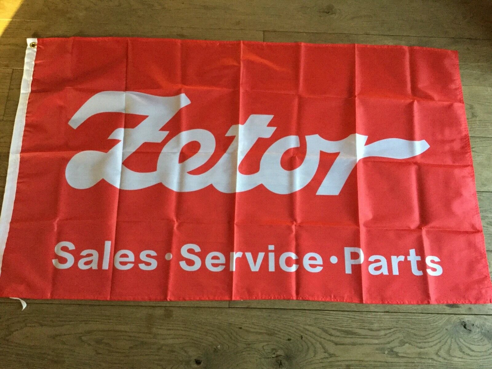 Zetor flag-3x5 FT Banner-100% polyester-2 Metal Grommets by flagsshop
